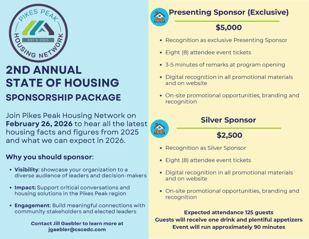 State of Housing Sponsorship Package